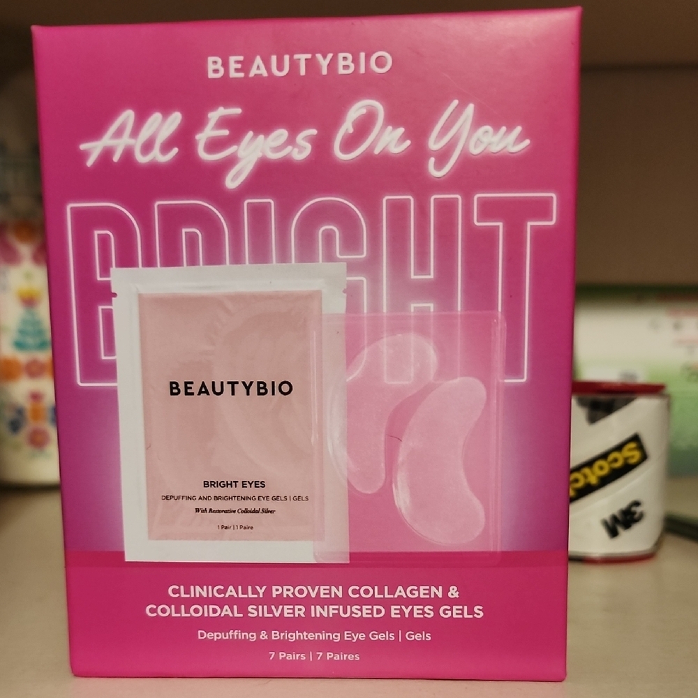 BeautyBio All Eyes On You Bright Eyes Collagen+Colloidal Silver Infused Eye Gels